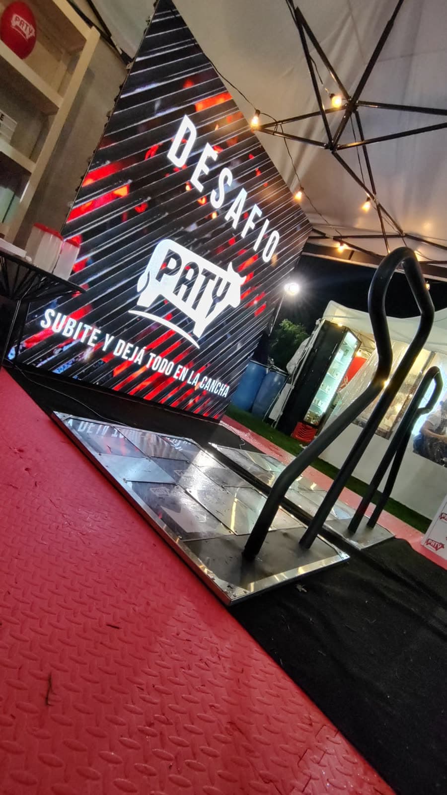 Desafío sobre plataformas · Paty