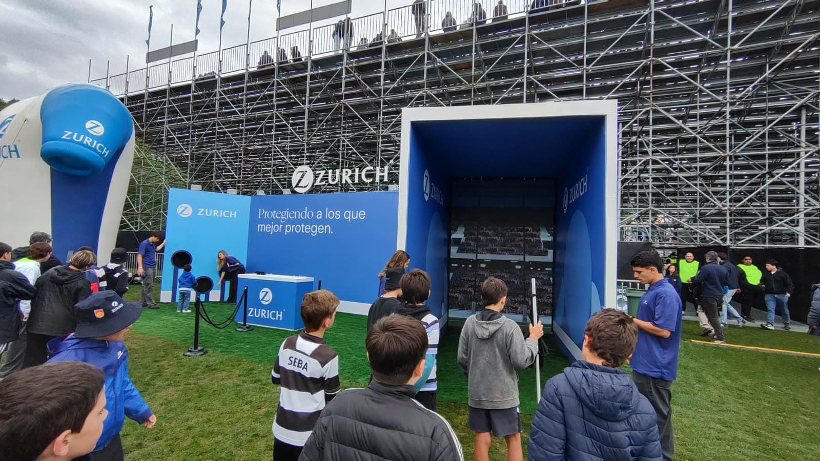 Rugby interactivo · Zurich
