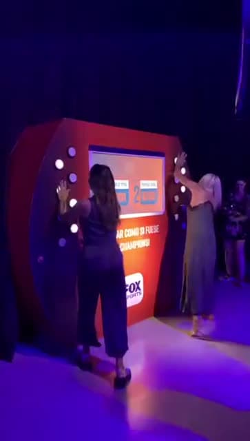 Reaction Wall en uso