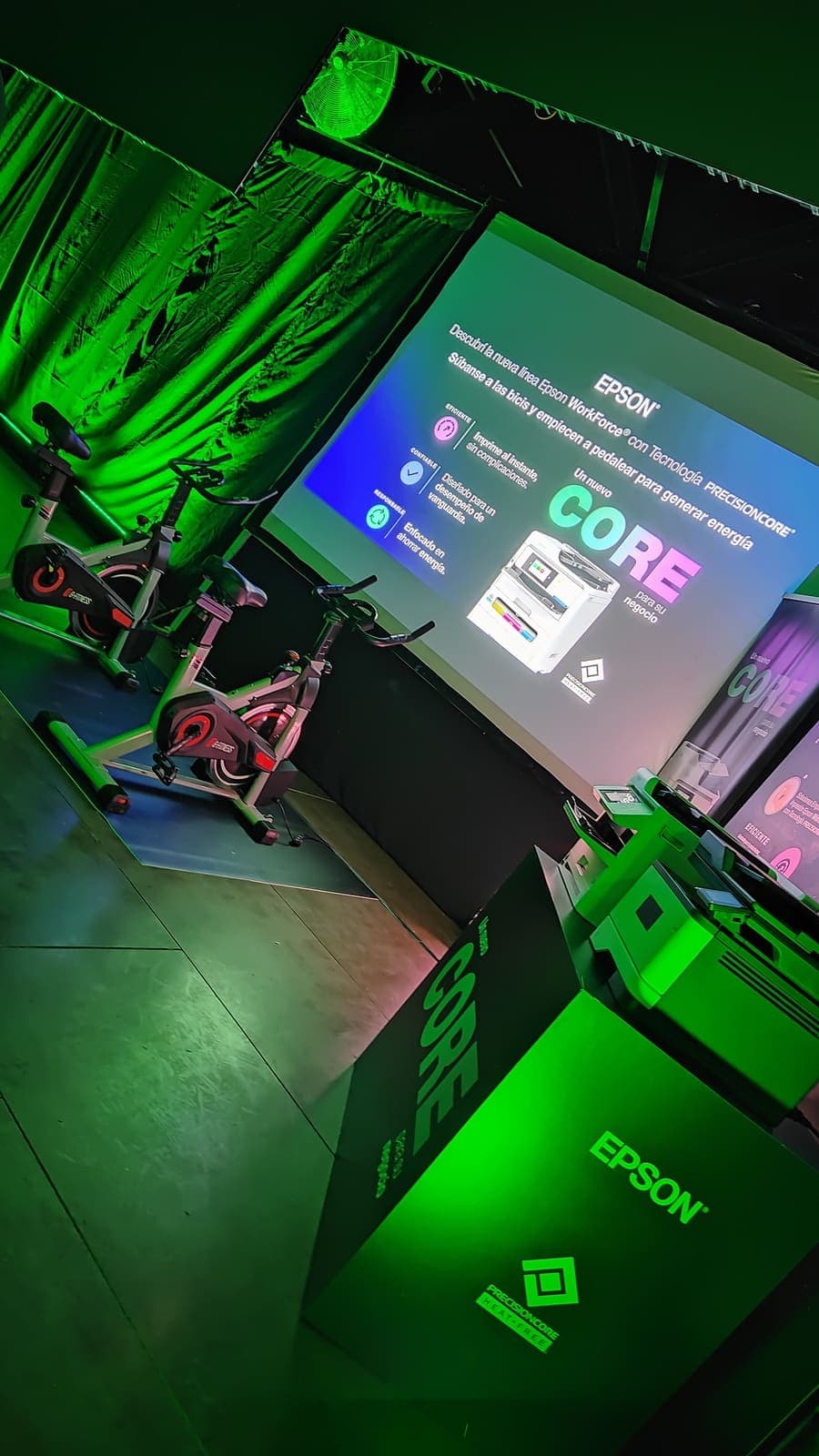 Bicis interactivas · Epson