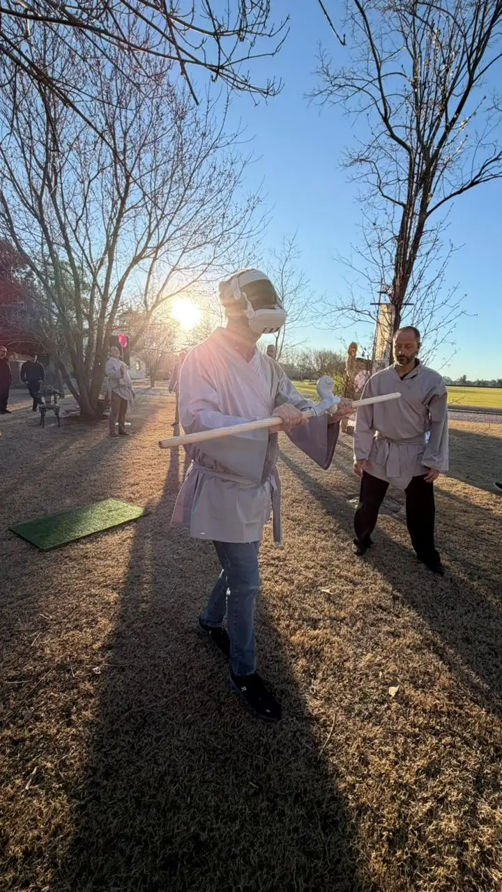 Realidad virtual: El camino del dragón · experiencia al aire libre