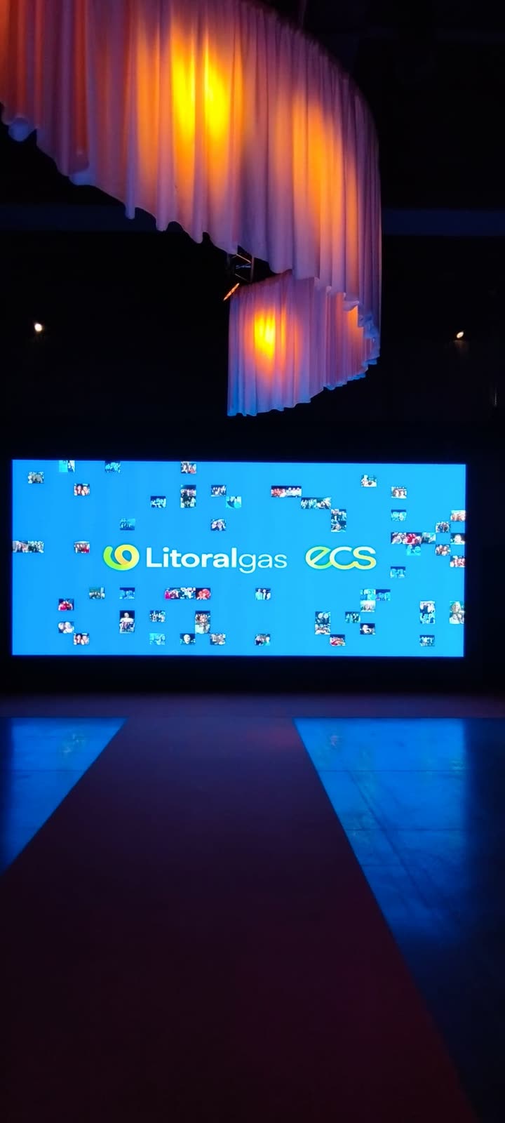 Mural colaborativo de fotos · Litoralgas